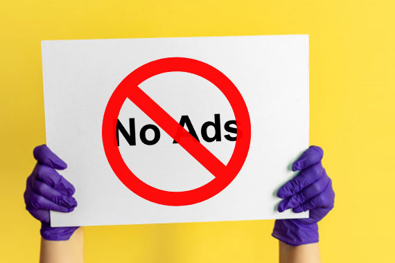 No Ads